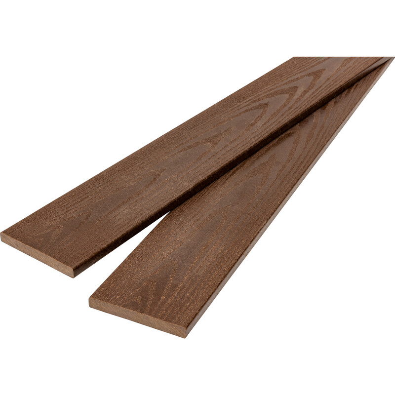 Plotovka dřevoplastová ST Dřevoplast palisander 11×90×2 000 mm