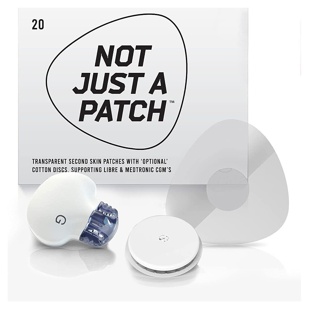 NOT JUST A PATCH Náplast k senzorům FSL / Medtronic transparentní 20ks