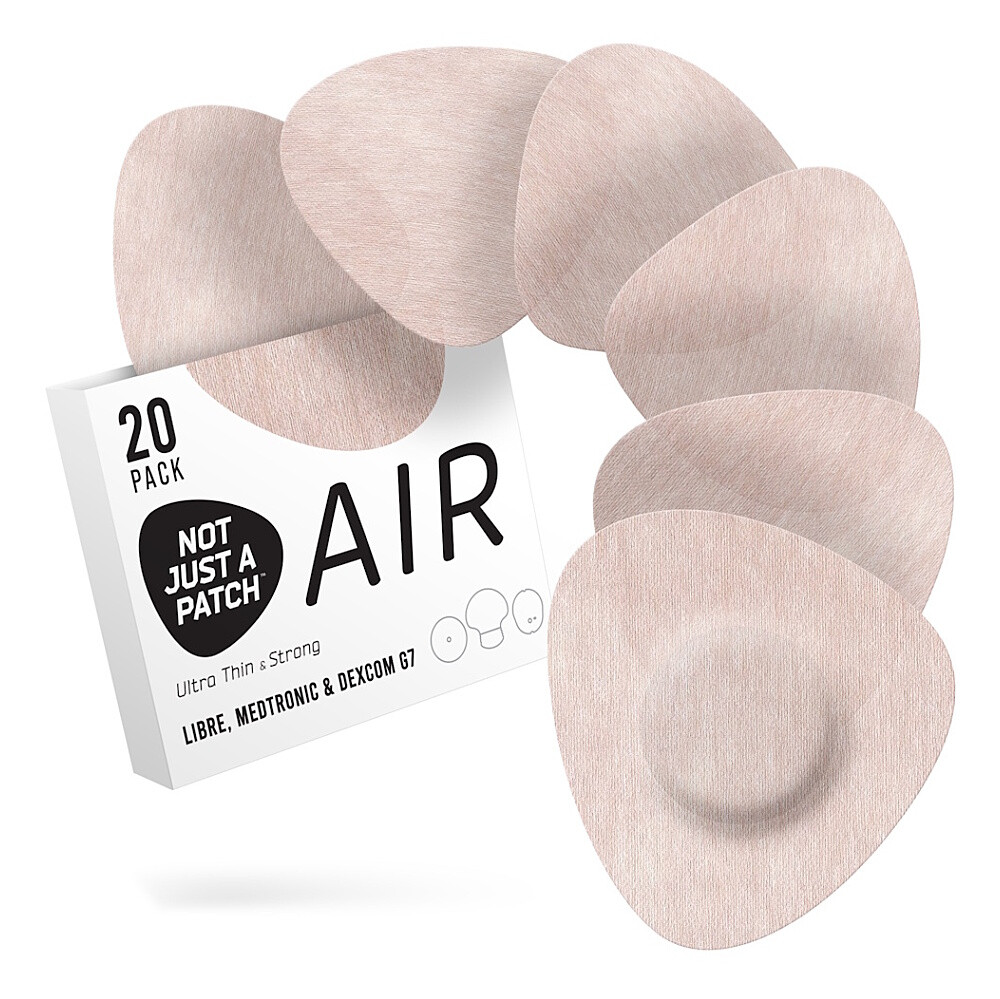 NOT JUST A PATCH Air náplast k CGM senzorům béžová 20 kusů