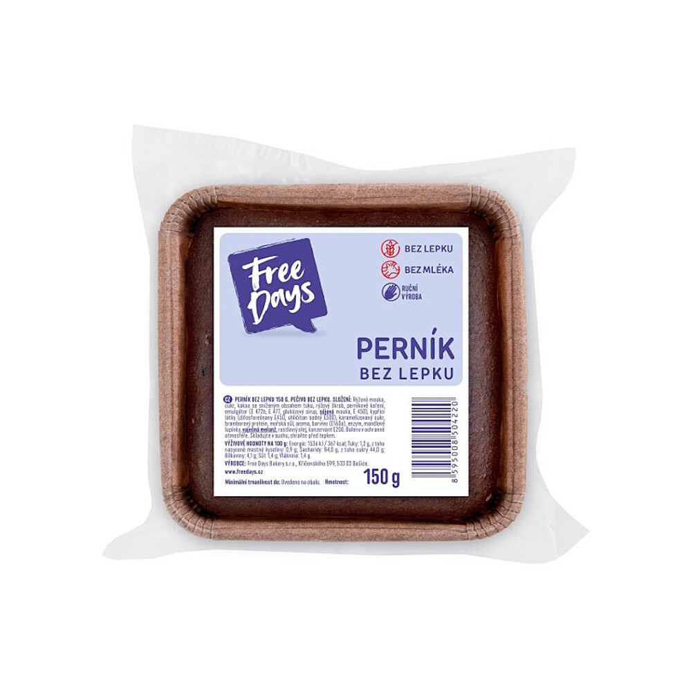 FREE DAYS Perník bez lepku 150 g