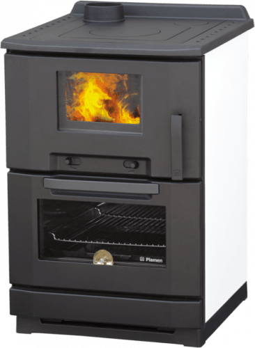PLAMEN krbová kamna CALOREX 100 - bílý (II. Jakost)
