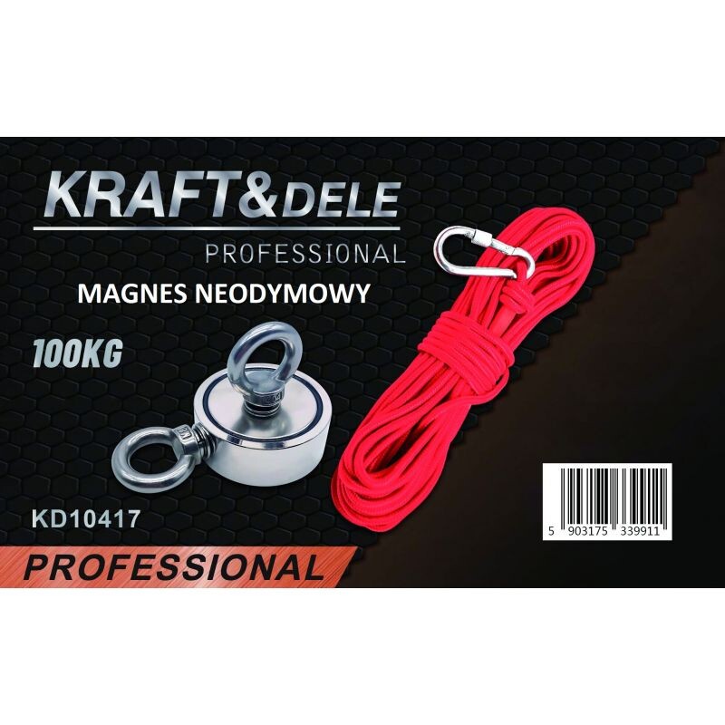 Kraft&Dele KD10417 neodymový magnetický držák 100kg