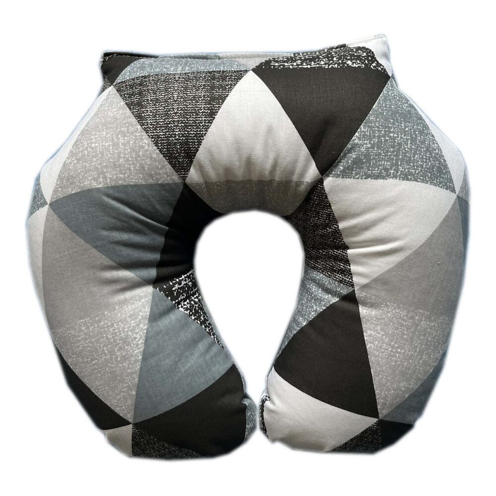 Polášek Cestovní polštářek - Bílá / černá / šedá