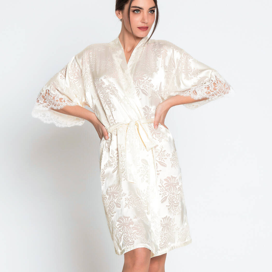 Župan LISE CHARMEL (ALJ2032-09), Barva smetanová, Velikost S