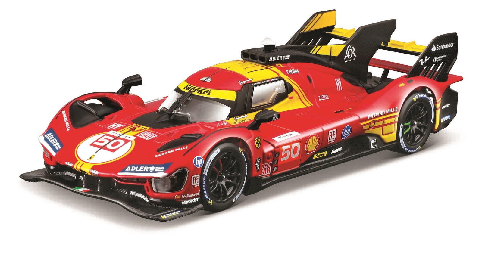 Bburago 1:43 Ferrari Racing 499P nr.83- 24H Le Mans 2024 Hard Case
