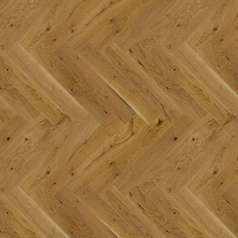 Floor Forever Pure Wood Dub Fishbone Piano (Rustik)