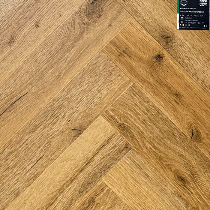 Authentic Oak Dub Knížecí Fishbone 2030F