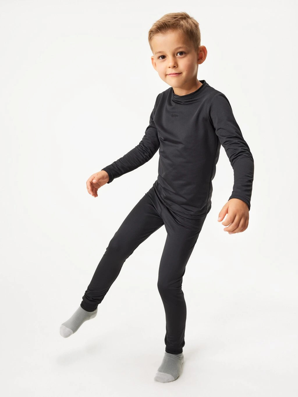 Dětské termo legíny, Černá, vel. 122/128