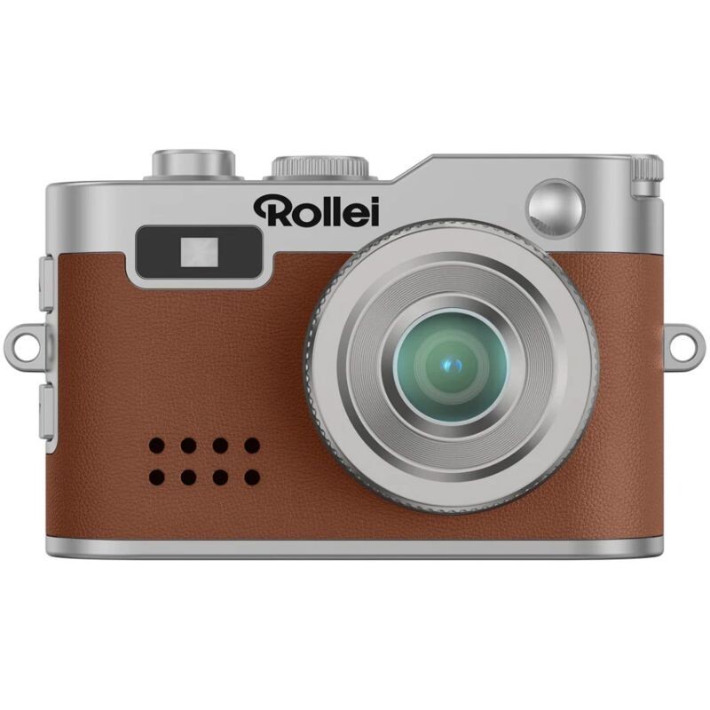 ROLLEI Mini fotoaparát hnědý