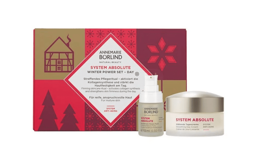 Annemarie Börlind Denná vianočná sada SYSTEM ABSOLUTE Denný krém 50ml + anti-aging sérum 15ml ZADARMO 50 ml + 15 ml