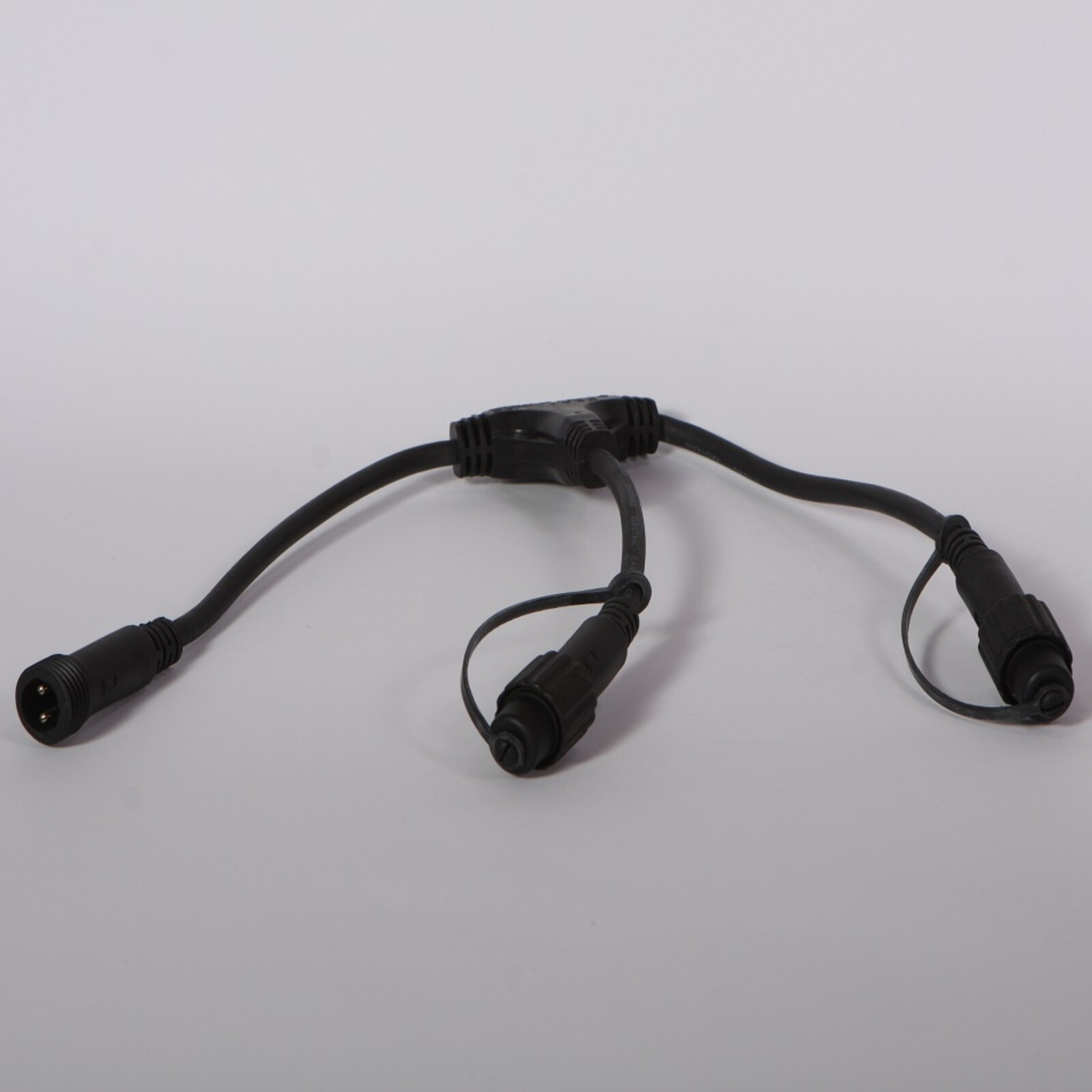 DecoLED Rozbočovač 2 výstupy - černý