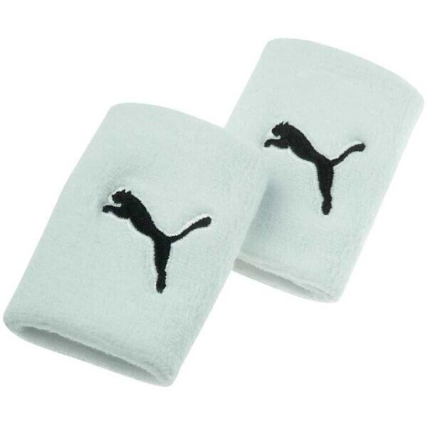 Puma TEAM LONG WRISTBAND Potítka, bílá, velikost