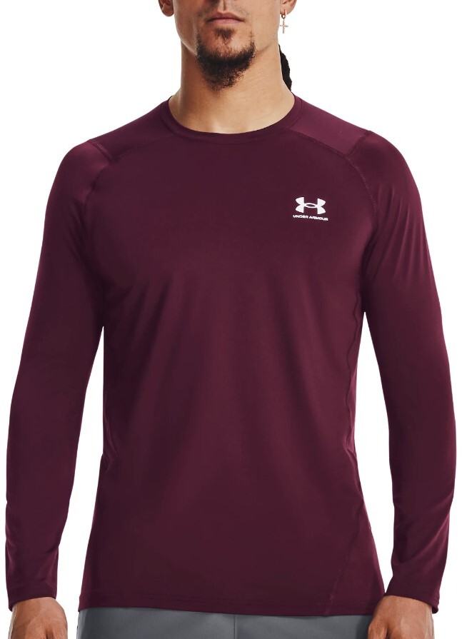 Triko s dlouhým rukávem Under Armour UA HG Armour Fitted LS-MRN