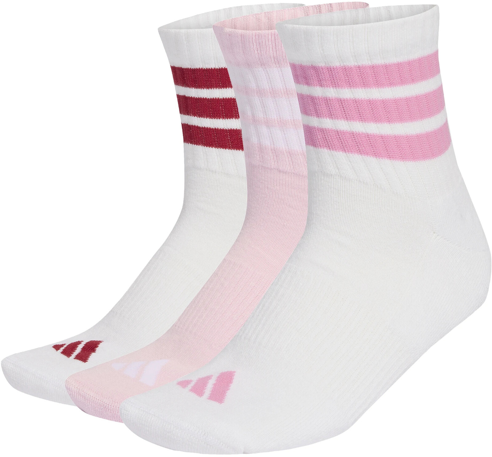 Ponožky adidas  Mid Cut 3er Pack Socks