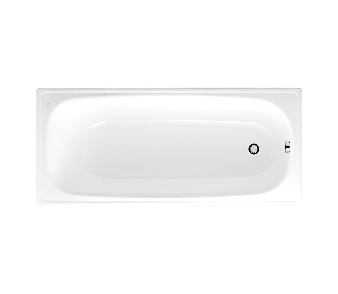 JIKA H2340600000001 - Vana RIGA 160x70 ocel/bílá H2340600000001