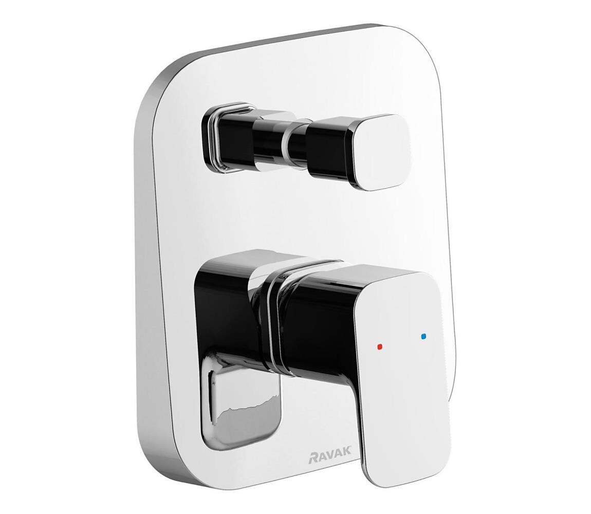Ravak X070134 - Sprchová baterie pro podomítkovou instalaci FREE lesklý chrom X070134