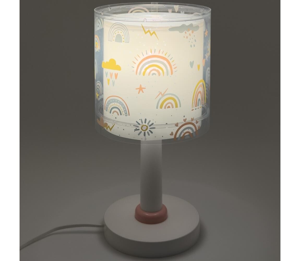 Dalber 41191 - Dětská lampička RAINBOW 1xE14/8W/230V pestrobarevná 41191