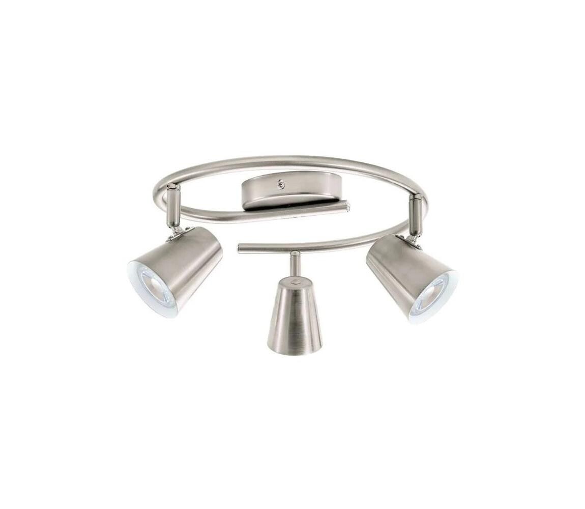 Eglo 75219 - LED Bodové svítidlo TRAVALE 3xGU10/3W/230V matný chrom 75219