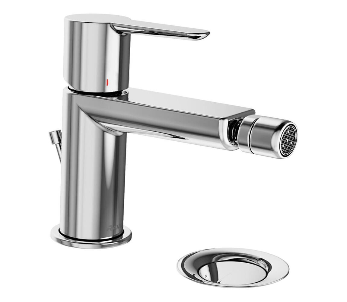 Ravak X070144 - Bidetová baterie + výpusť PURI lesklý chrom X070144