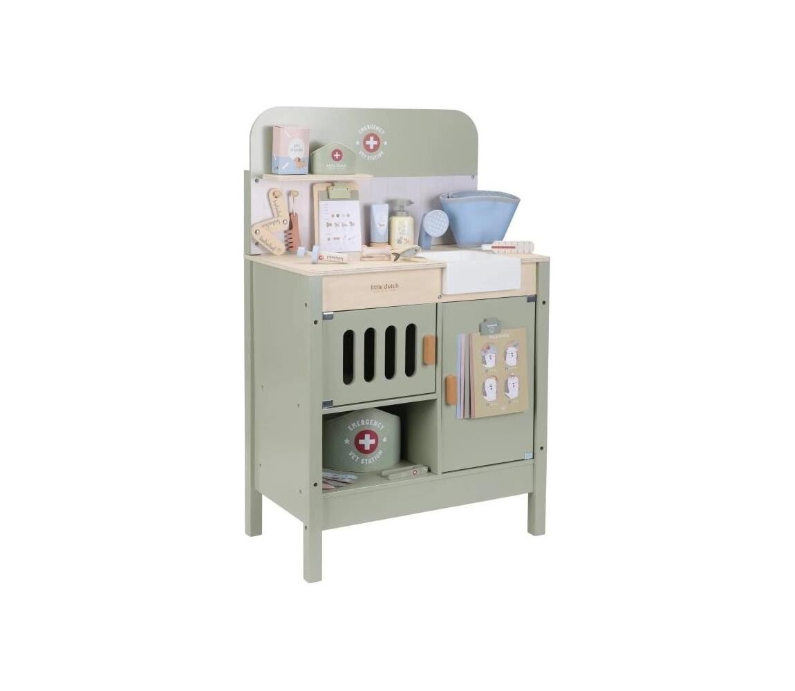 Little Dutch - Dřevěná veterinární ordinace 2546LD