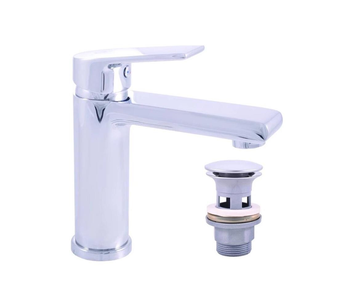 RAV Slezák CO129.0 - Umyvadlová baterie + výpusť COLORADO 16,2 cm lesklý chrom CO129.0