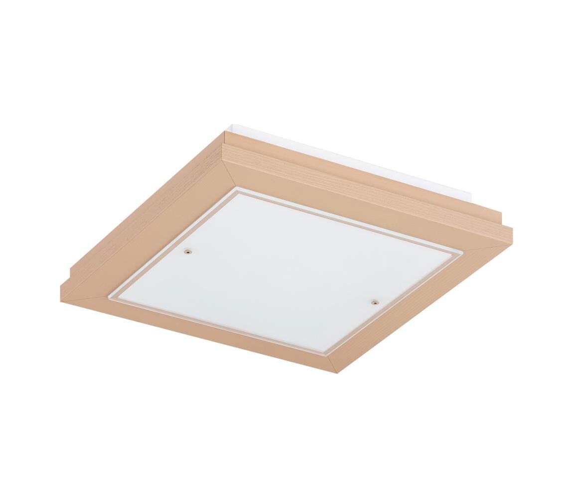 Argon 1866 - Stropní svítidlo TABOR 4xE27/15W/230V 42x42 cm béžová 1866