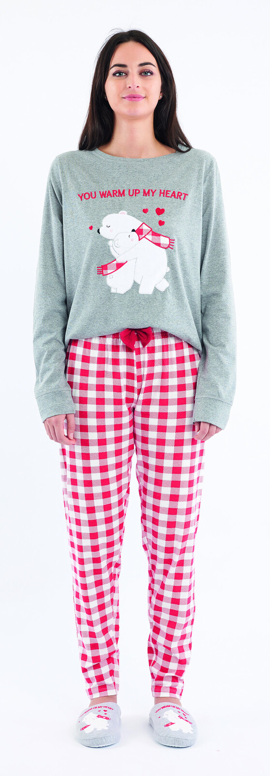 Dámské pyžamo Sorbetto Lana vícebarevné (Lana-grey) L