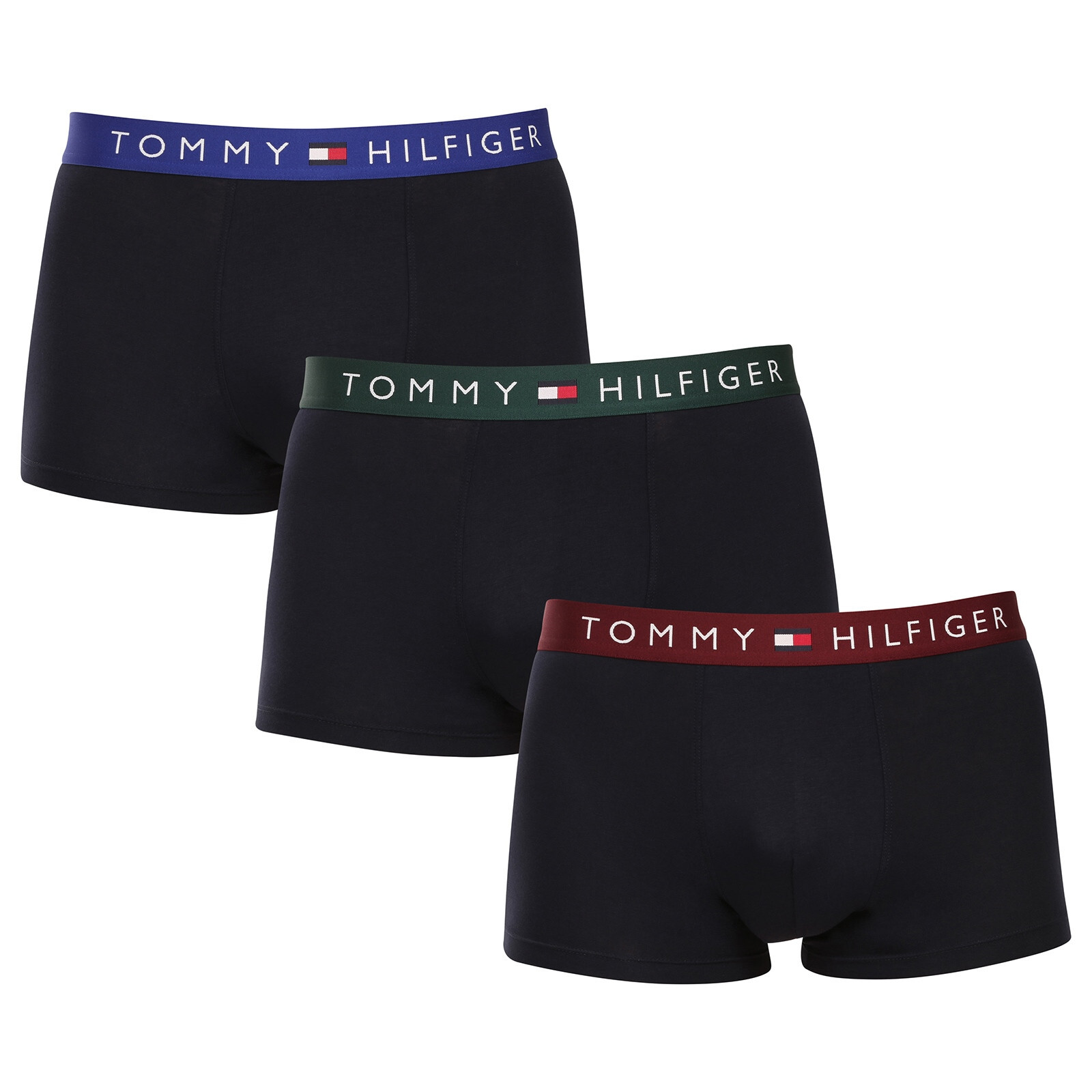 3PACK pánské boxerky Tommy Hilfiger tmavě modré (UM0UM03181 0U8) XL, trenky / trenýrky