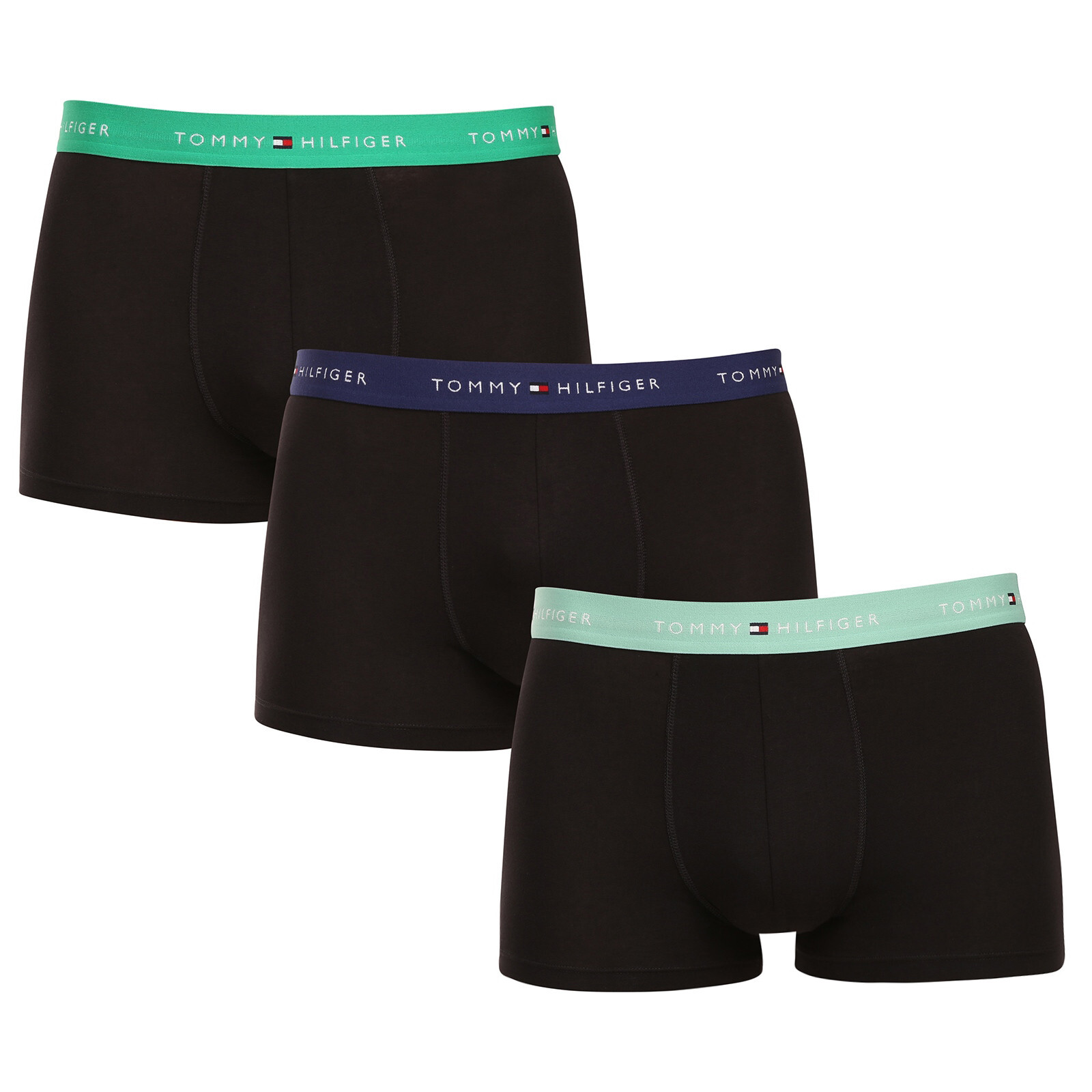 3PACK pánské boxerky Tommy Hilfiger černé (UM0UM02763 0TG) XXL, trenky / trenýrky