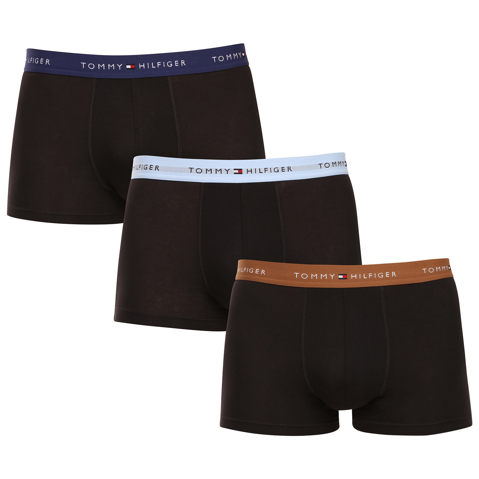 3PACK pánské boxerky Tommy Hilfiger černé (UM0UM02763 0TH) XXL, trenky / trenýrky