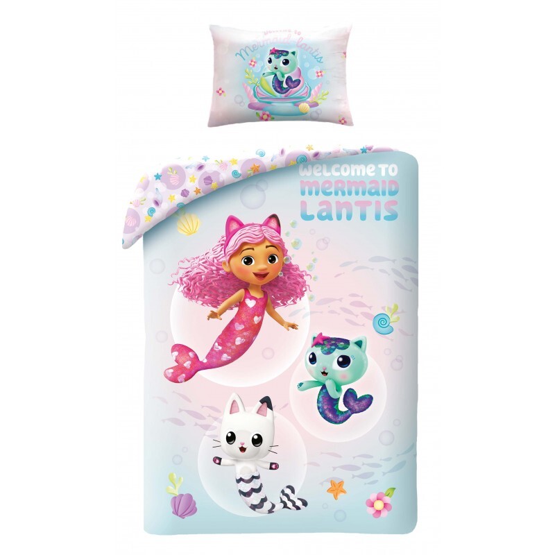 Halantex Povlečení do postýlky 100x135 + 40x60 cm - Gabby's Dollhouse 