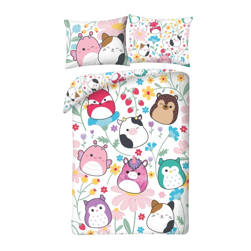 Halantex Povlečení z mikrovlákna 140x200 + 70x90 cm - Squishmallows 