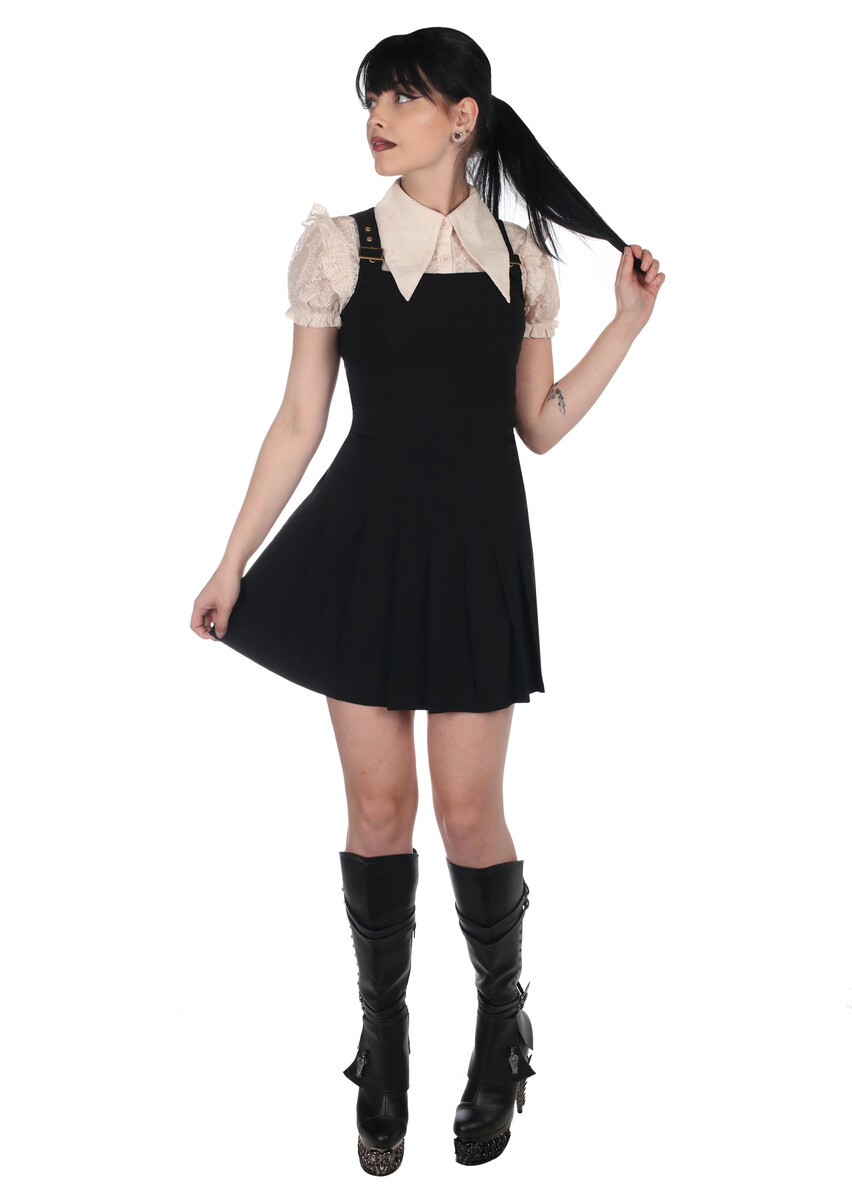 šaty dámské KILLSTAR - Inked Noir - Black XS