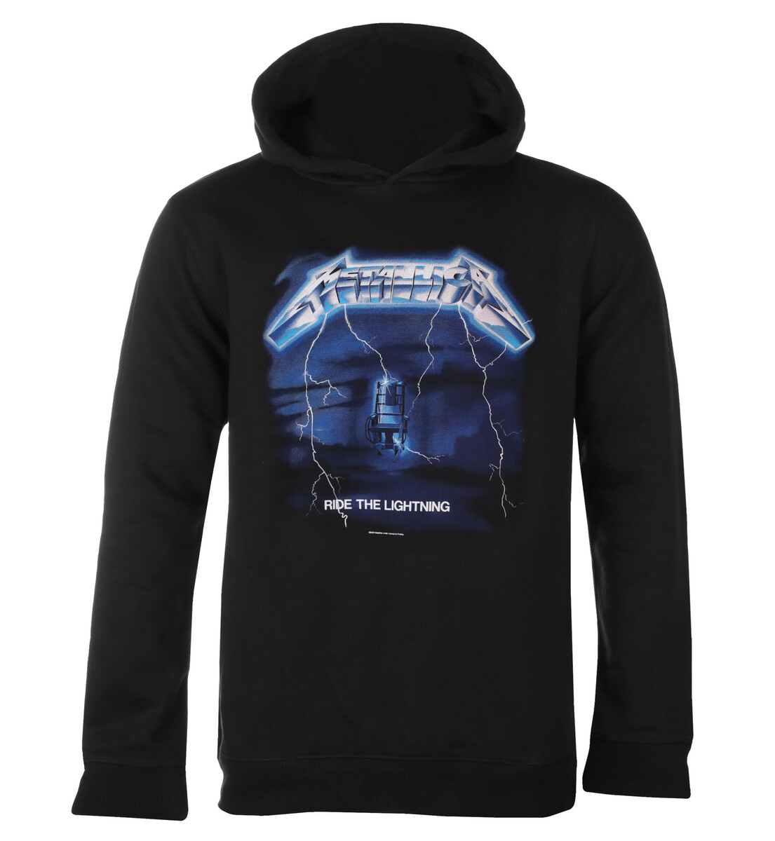 mikina s kapucí pánské Metallica - RIDE THE LIGHTNING - AMPLIFIED - ZAV860MRL S