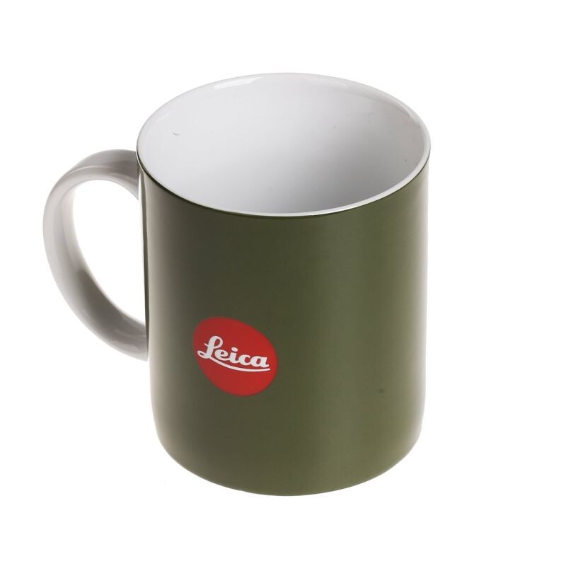 LEICA porcelánový hrneček zelený