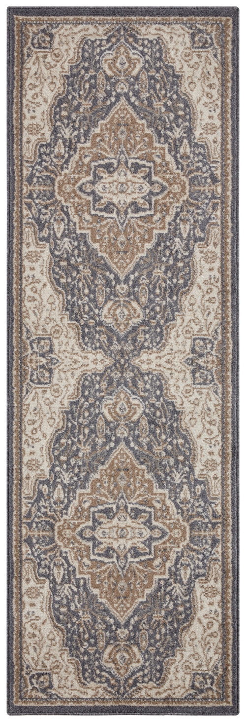 Běhoun Terrain 105607 Orken Black Brown, 80x200, hnědá, ložnice, Hanse Home