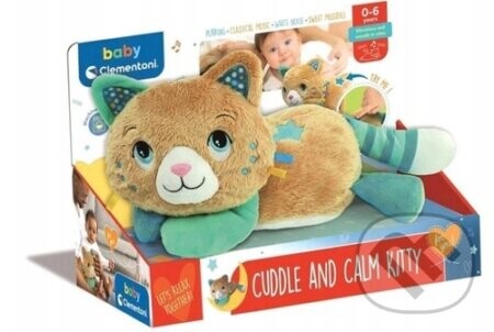 Ron-Ron usínající plyšová kočka s předením - Clementoni