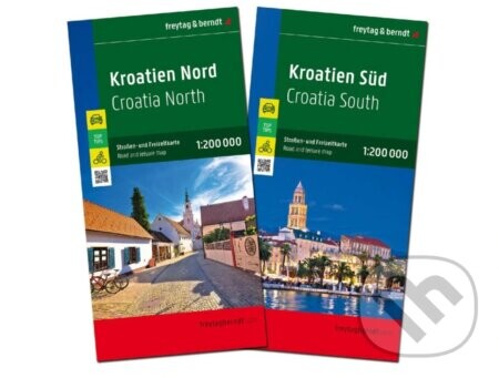 Chorvátsko sever, juh set 1: 200 000 - freytag&berndt