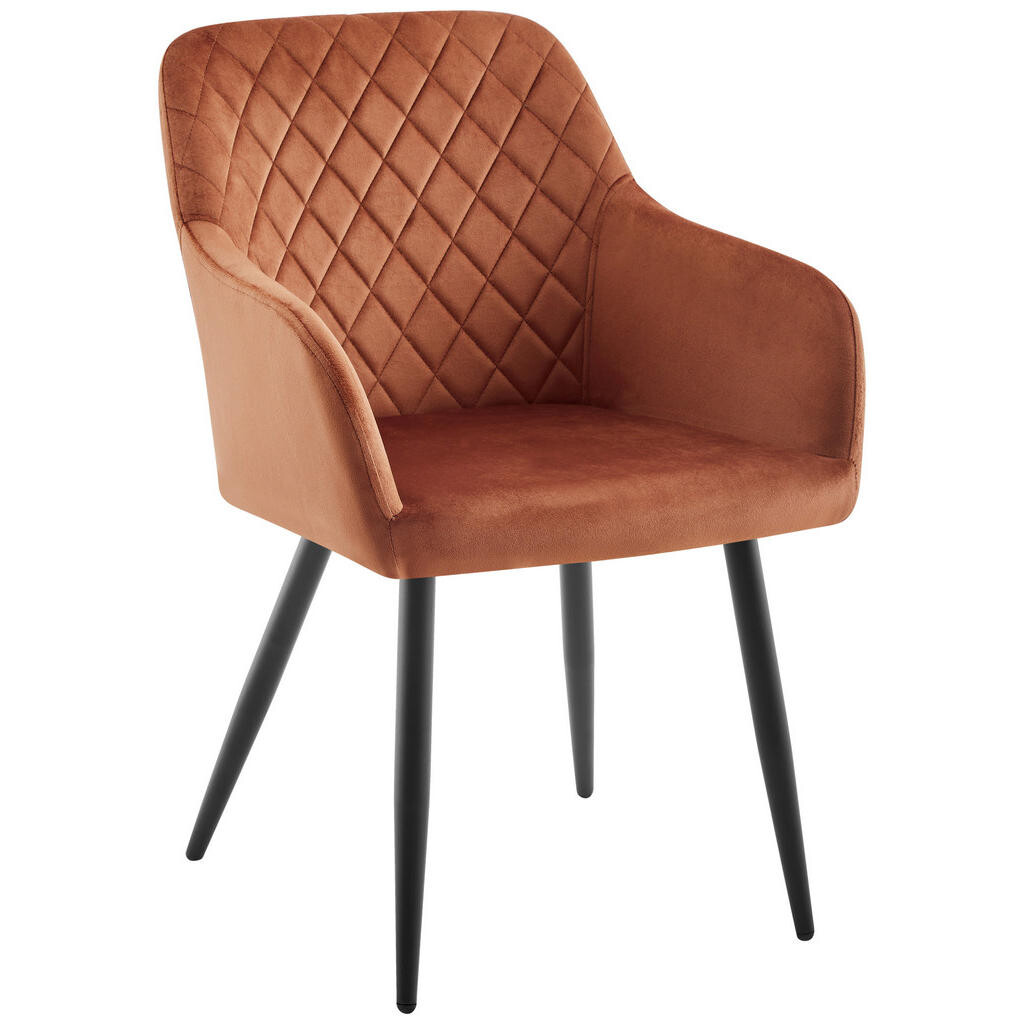 Ti'me ŽIDLE S PODRUČKAMI, železo, tkaná látka, hnědá, černá