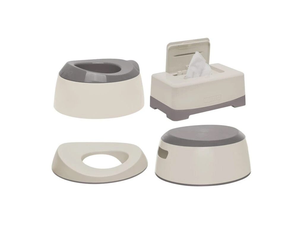 LUMA Tréningová sada na toaletu Almond