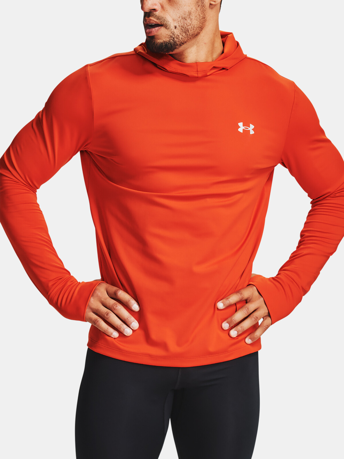 Under Armour Mikina Q. IGNIGHT CG Zip Hoodie-ORG