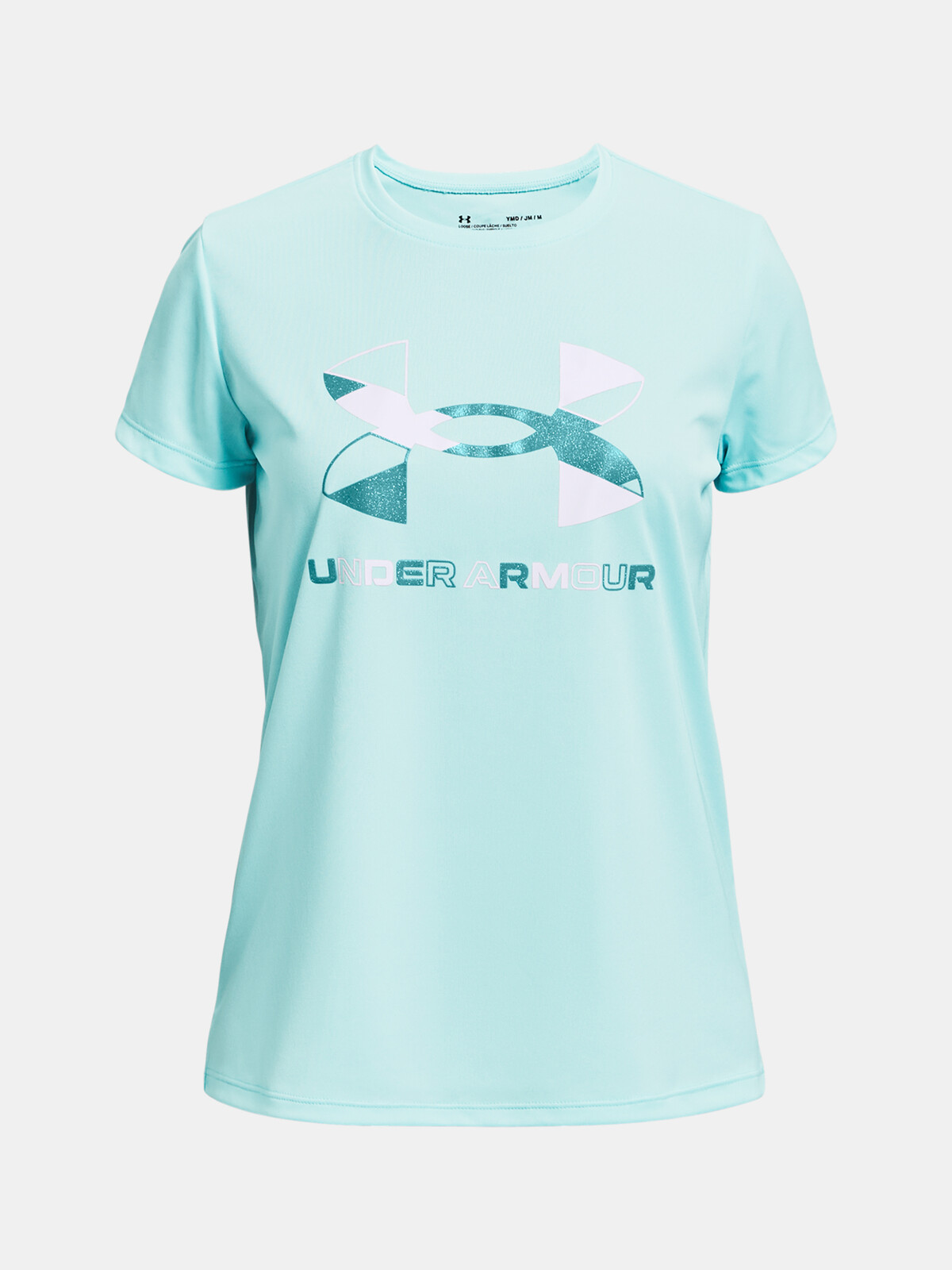 Under Armour Tričko Tech Graphic Big Logo SS-BLU - Holky