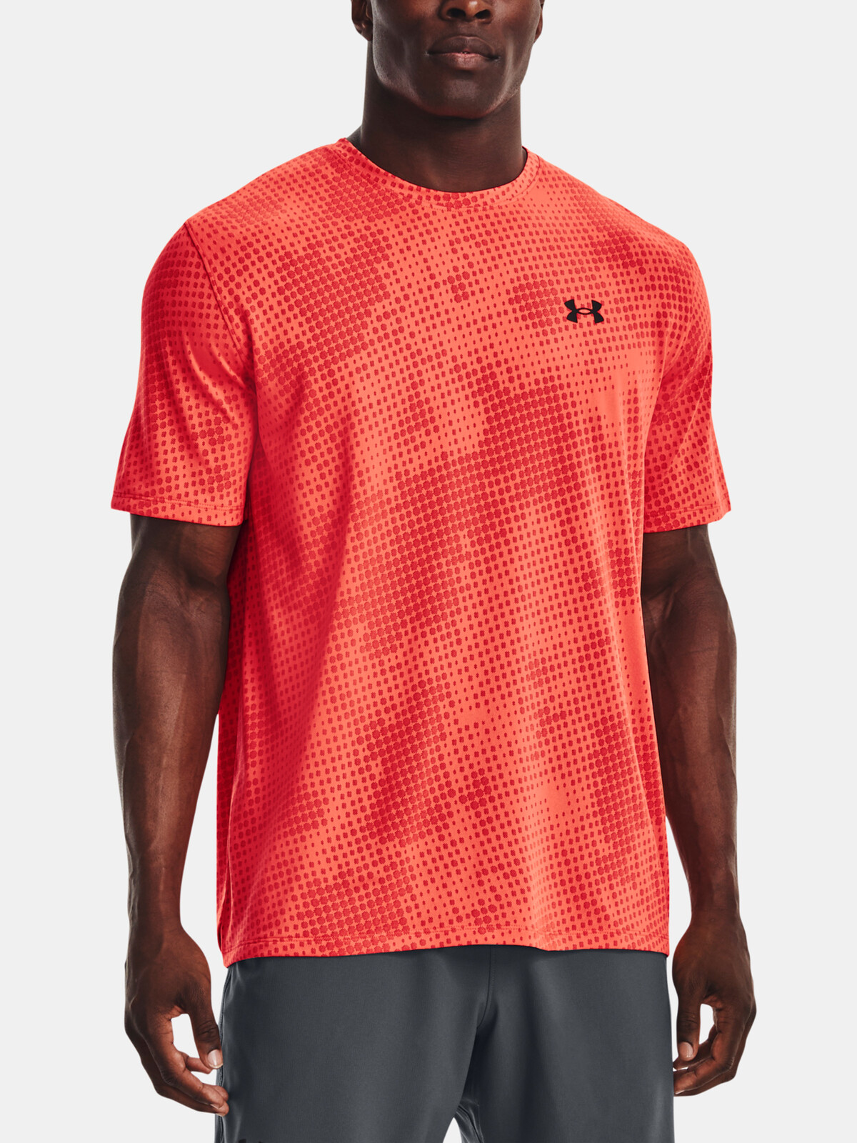 Under Armour Tričko UA Training Vent Jacq SS-RED - Pánské
