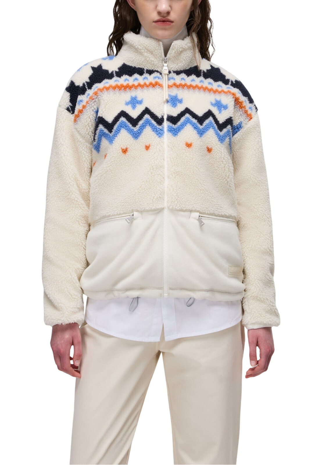 Napapijri dámský svetr s geometrickým vzorem