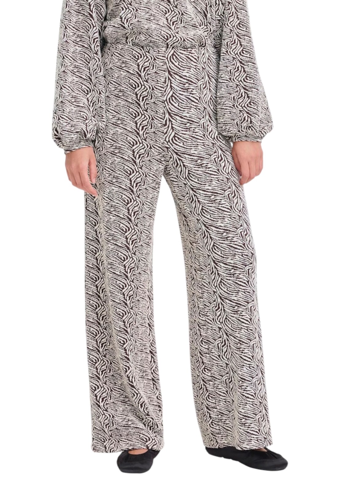 Ichi dámské kalhoty s potiskem