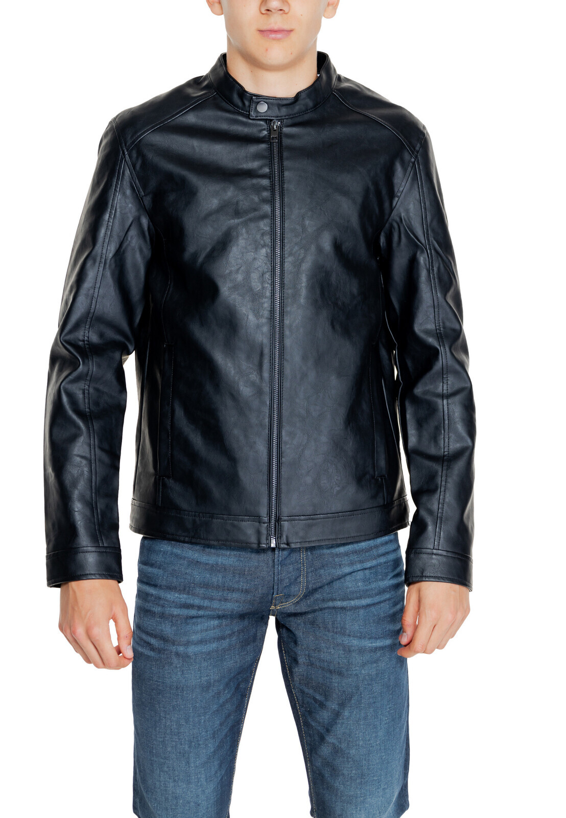 Jack & Jones pánská kožená bunda