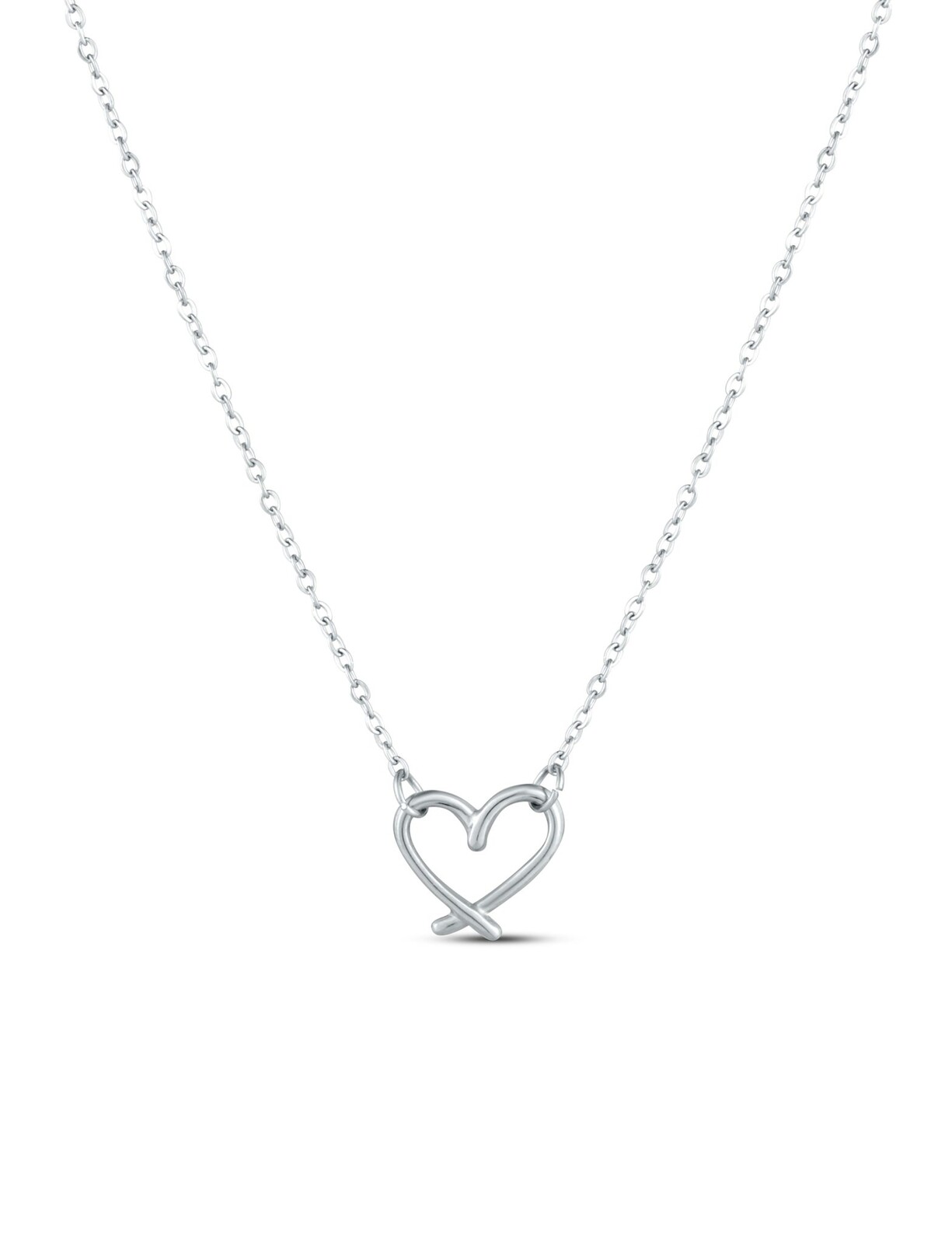 Stříbrný náhrdelník Emery