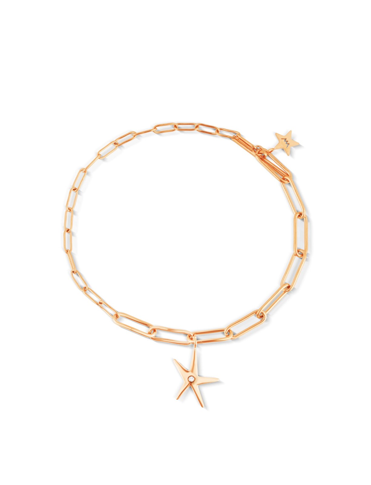 Náramek Nyxa z růžového zlata