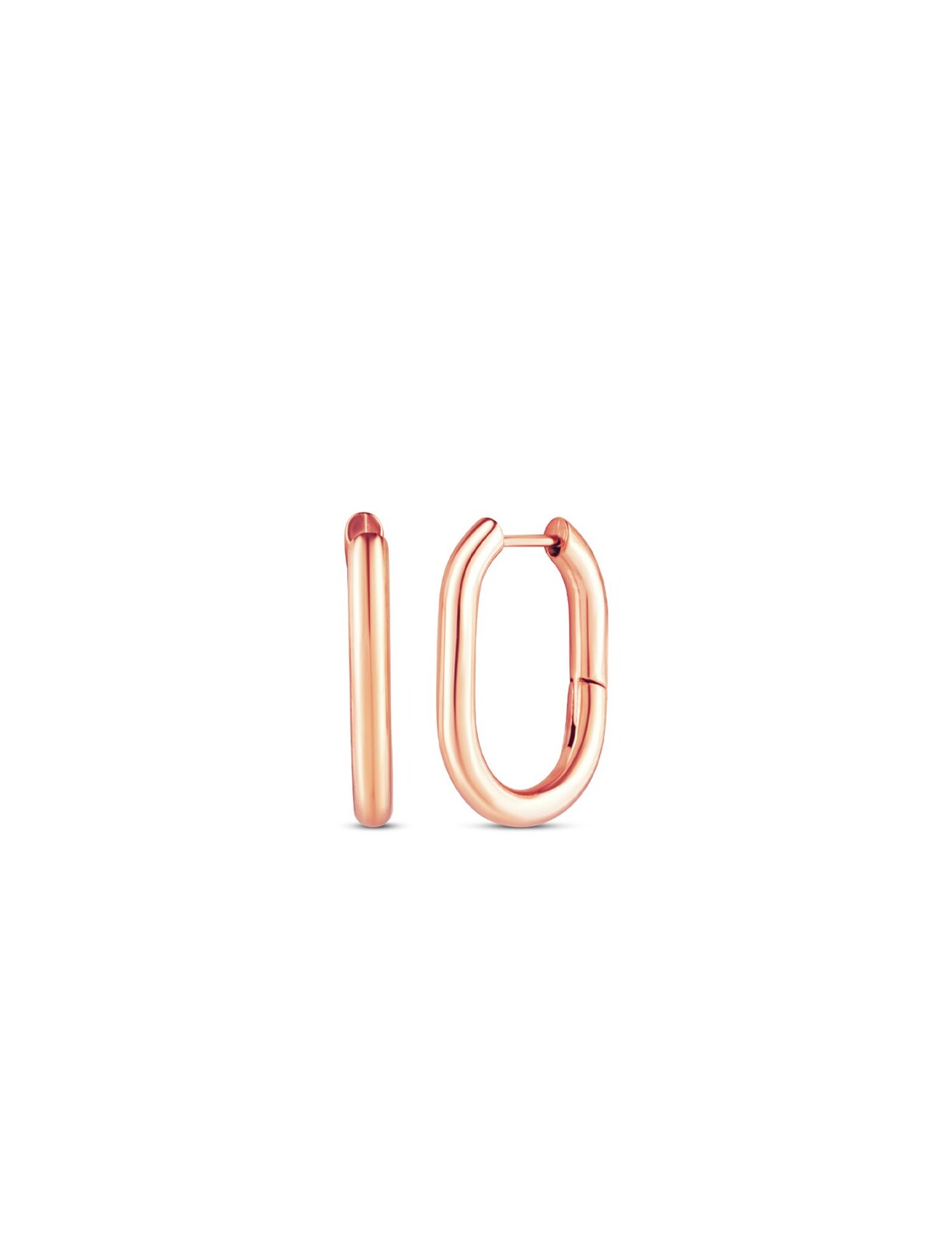 Alira náušnice z růžového zlata