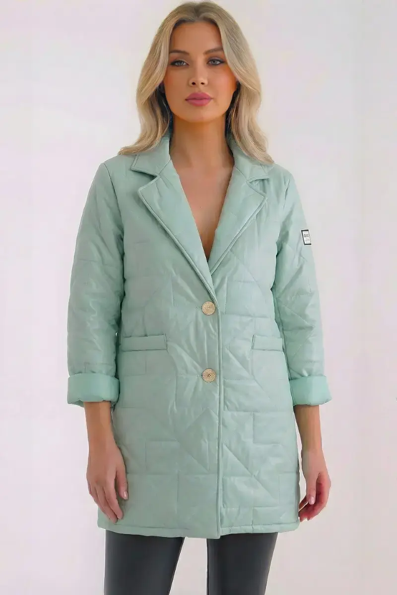 Kesi dámská plus size prošívaná bunda